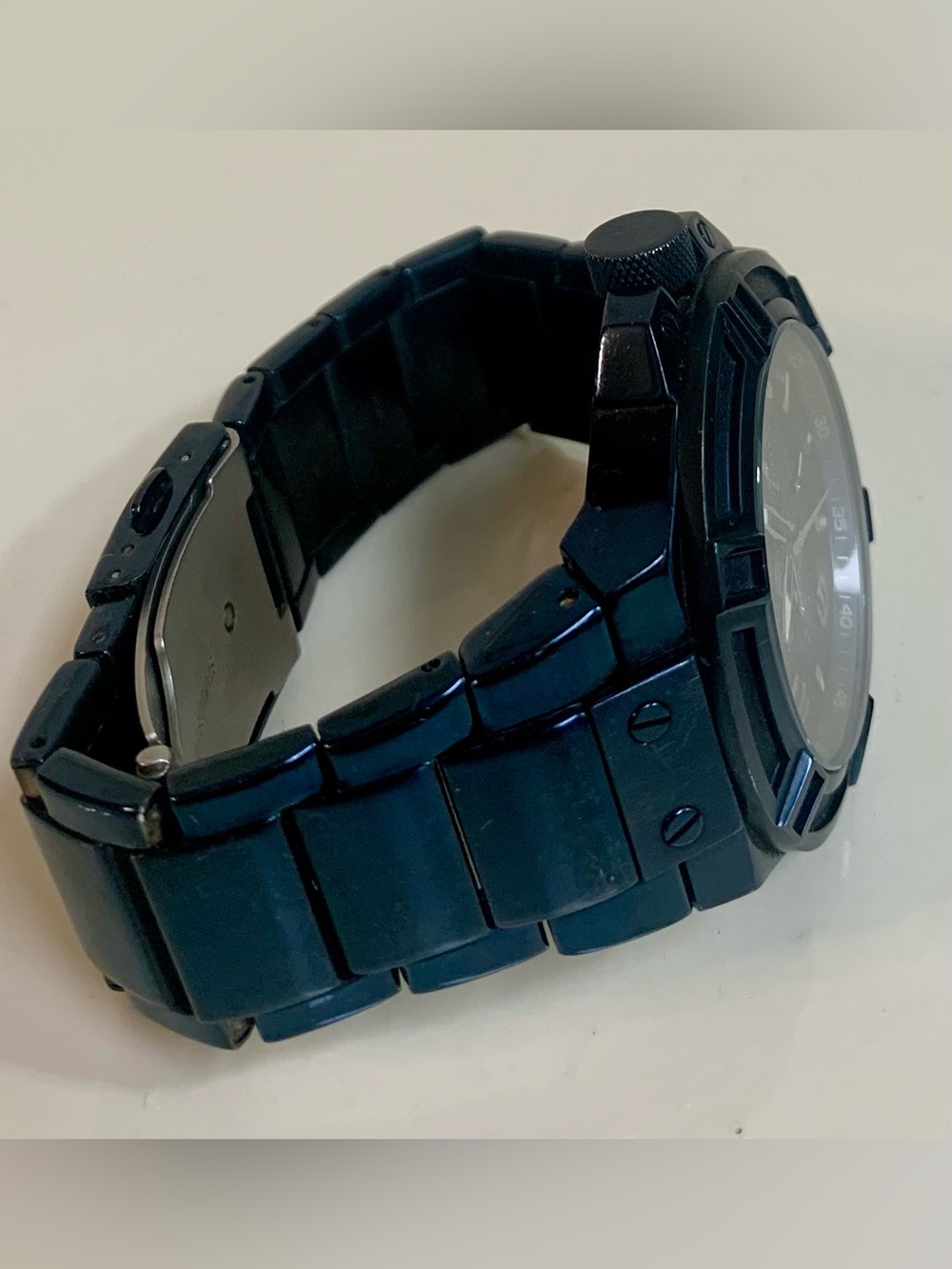 Blue Guess Rigor Multi-Function Men's Watch - W0218G4 - Picture 7 of 9